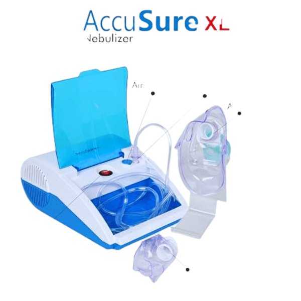AccuSure Nebulizer Machine For Adults & Kids - Bestsata wholesale medicine supplier offering Medicine