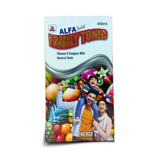 Alfa Gold Family Tonic With Vitamin B Complex 450ml. - Bestsata wholesale medicine supplier offering Medicine