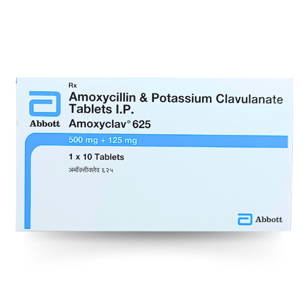 Amoxyclav 625 Tablet 10's - Bestsata wholesale medicine supplier offering Medicine