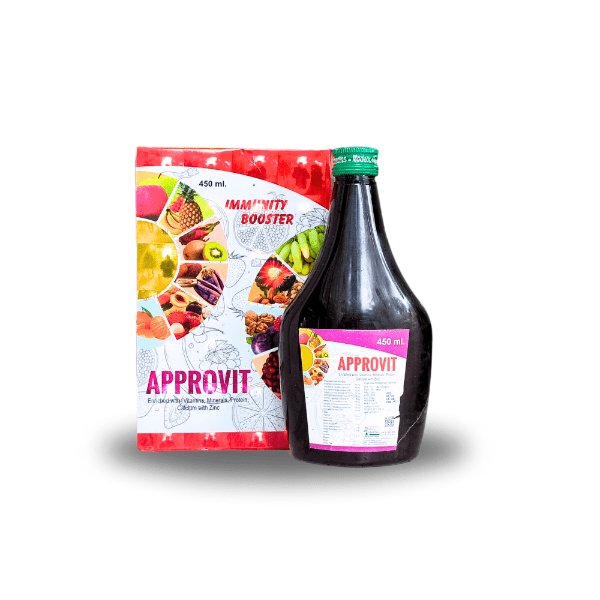 Approvit syrup 450ml - Bestsata wholesale medicine supplier offering Medicine