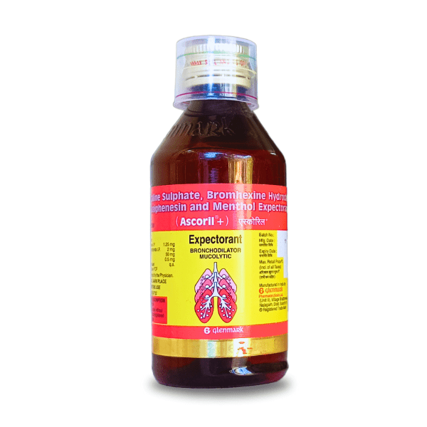 Ascoril Plus Expectorant 120 ml - Bestsata wholesale medicine supplier offering Medicine