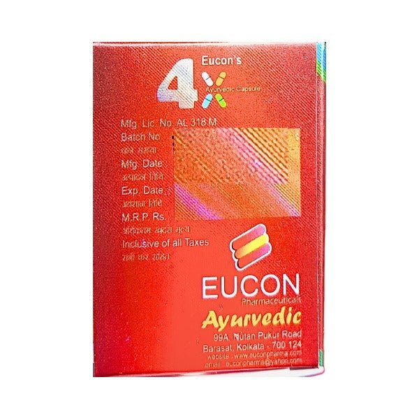 Ayurvedic 4x Capsule For Vitality - Bestsata wholesale medicine supplier offering Medicine
