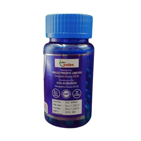 Ayurvedic Blue Health Capsule For Healthy & Strong Body | 50 Cap - Bestsata wholesale medicine supplier offering Medicine