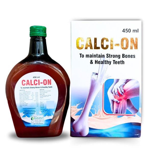 Ayurvedic CALCI - ON Syrup for Calcium 450ML. - Bestsata wholesale medicine supplier offering Medicine