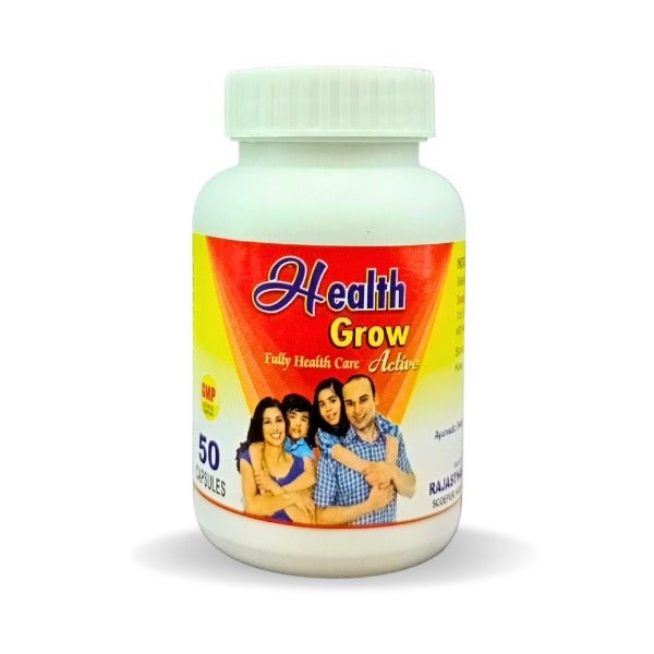 Ayurvedic Health Grow Active Capsule For Healthy Family 50's - Bestsata wholesale medicine supplier offering Medicine