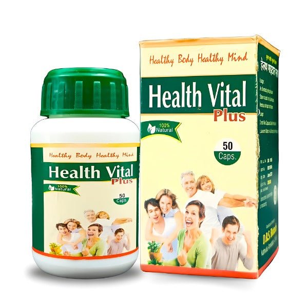 Ayurvedic Health Vital Plus 50 Capsules - Bestsata wholesale medicine supplier offering Medicine