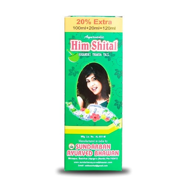 Ayurvedic Him Shital Tail 120ml. - Bestsata wholesale medicine supplier offering Medicine