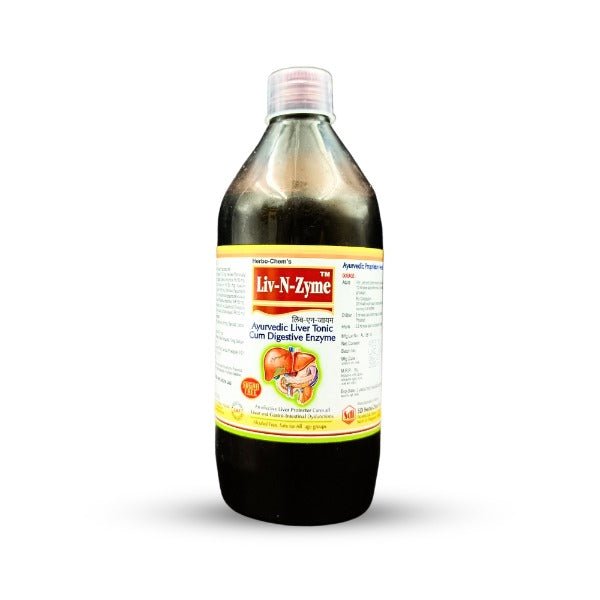 Ayurvedic Liv N Zyme Tonic 450ml. - Bestsata wholesale medicine supplier offering Medicine