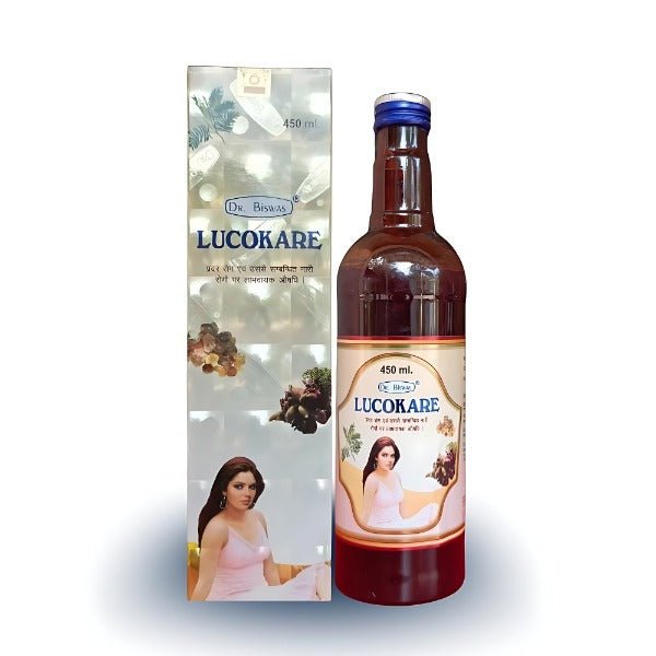 Ayurvedic Lucokare Women’s Health Syrup 450ML. - Bestsata wholesale medicine supplier offering Medicine