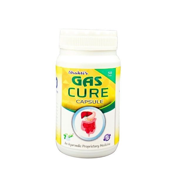 Ayurvedic Shakti's Gas Cure Capsule 50'caps - Bestsata wholesale medicine supplier offering Medicine