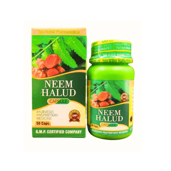 Neem Halud Capsule 50's - Bestsata wholesale medicine supplier offering Medicine