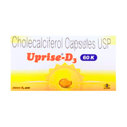 Uprise D3 60k Capsule 8's - Bestsata wholesale medicine supplier offering Medicine