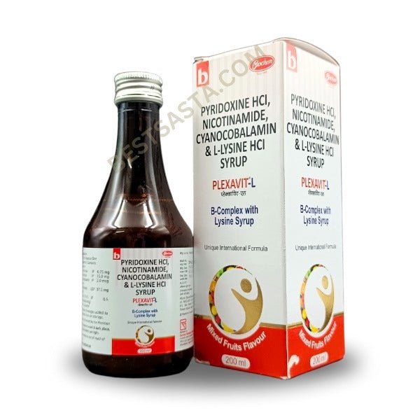 Vitamin B complex Plexavit - L Syrup 200 ml - Bestsata wholesale medicine supplier offering Medicine