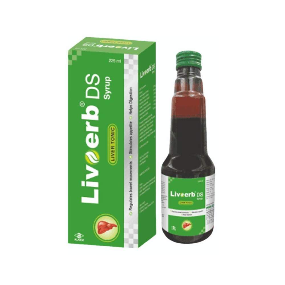 Livoerb Ds Syrup for Liver Care & Digestion 225ml.