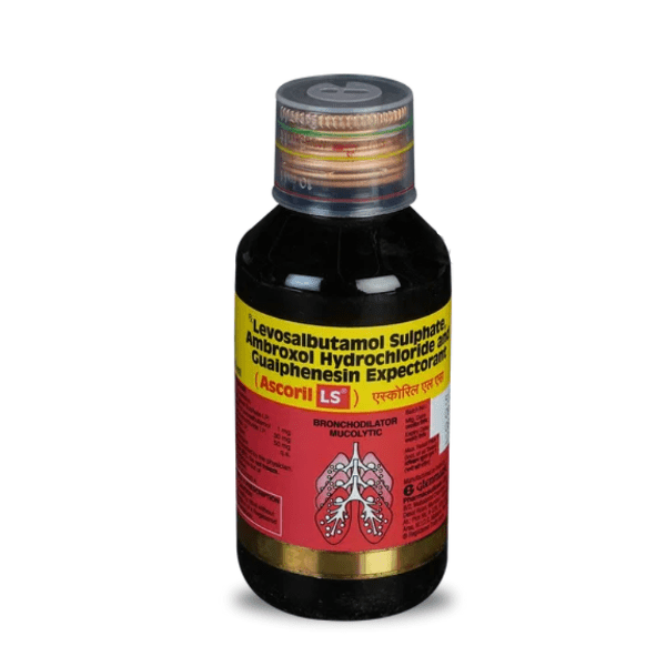 Ascoril LS Syrup 100ml - Bestsata wholesale medicine supplier offering Medicine