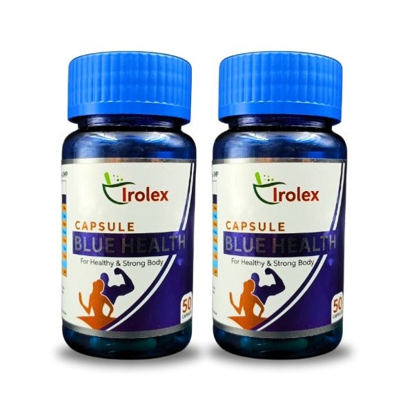 Ayurvedic Blue Health Capsule For Healthy & Strong Body | 50 Cap - Bestsata wholesale medicine supplier offering Medicine