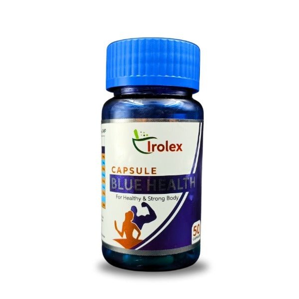 Ayurvedic Blue Health Capsule For Healthy & Strong Body | 50 Cap - Bestsata wholesale medicine supplier offering Medicine