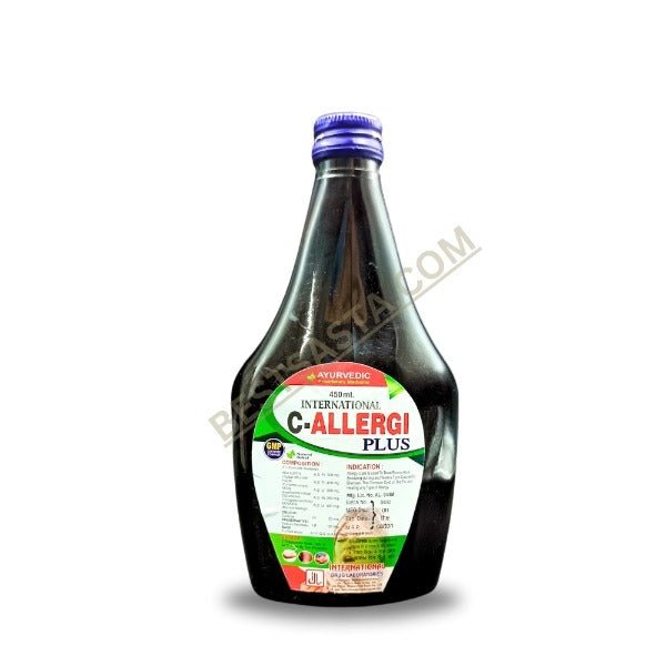 Ayurvedic C - Allergi Plus Syrup 450 ml. - Bestsata wholesale medicine supplier offering Medicine