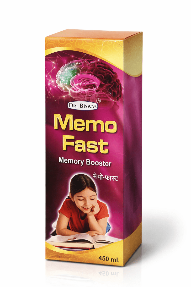 Ayurvedic Dr. Biswas Memo - fast Memory Booster Syrup 450ml - Bestsata wholesale medicine supplier