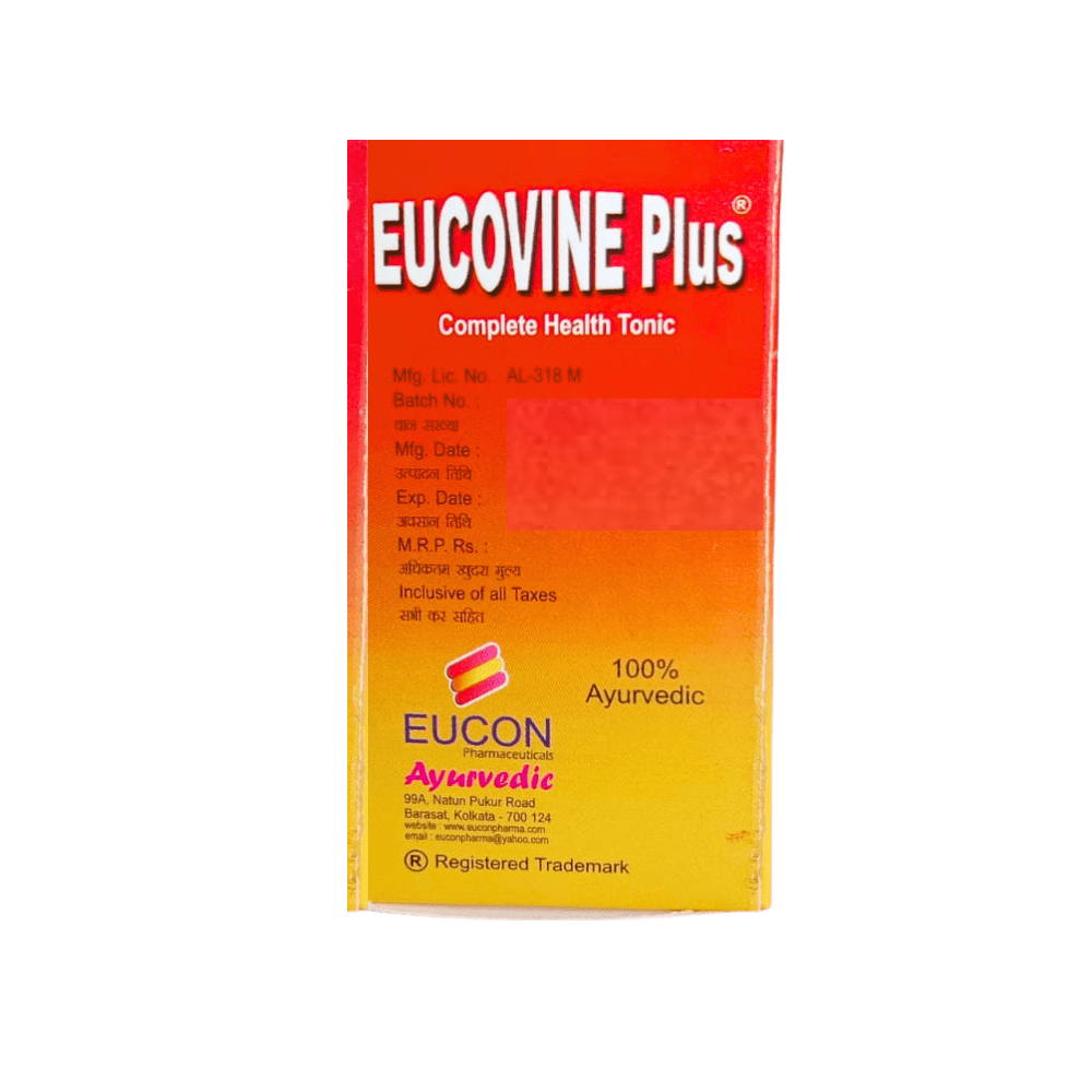 Ayurvedic Eucovine Plus multivitamin 30's Capsules - Bestsata wholesale medicine supplier offering Medicine