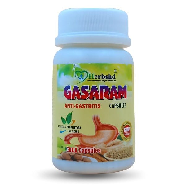 Ayurvedic Gasaram gas relief capsules 30's - Bestsata wholesale medicine supplier offering Medicine