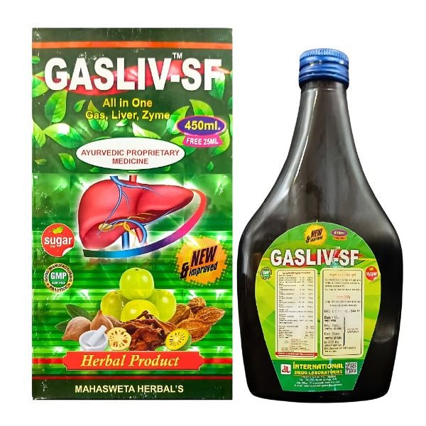 Ayurvedic Gasliv - Sf Tonic For constipation 450ml. - Bestsata wholesale medicine supplier offering Medicine