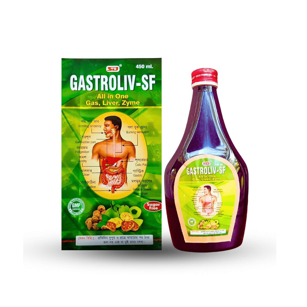 Ayurvedic Gastroliv - SF Tonic For Gas Liver & Zyme - Bestsata wholesale medicine supplier offering Medicine