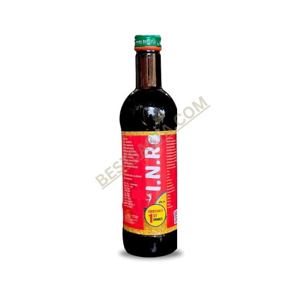 Ayurvedic I.N.R Syrup 450m - Bestsata wholesale medicine supplier offering Medicine