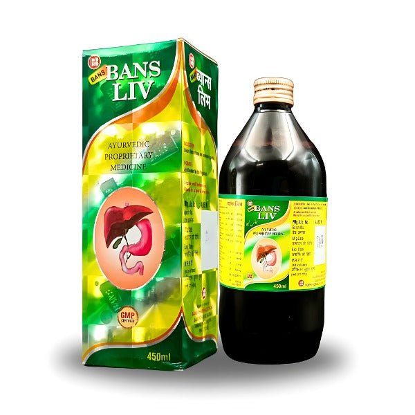Ayurvedic Liver Care Bans Liv Tonic 450ml. - Bestsata wholesale medicine supplier offering Medicine