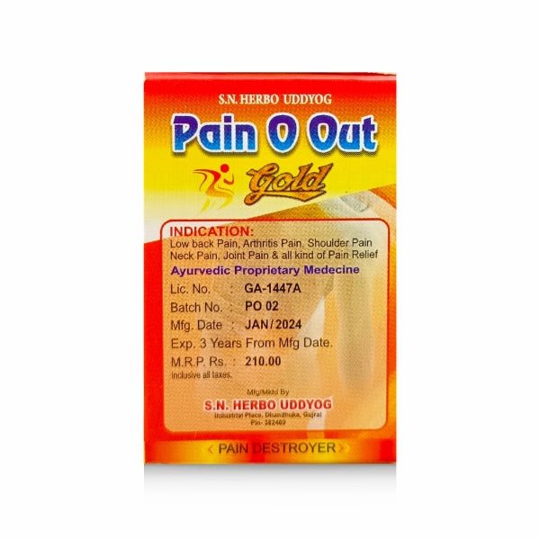 Ayurvedic Pain o out tablet for Arthritis - Bestsata wholesale medicine supplier offering Medicine