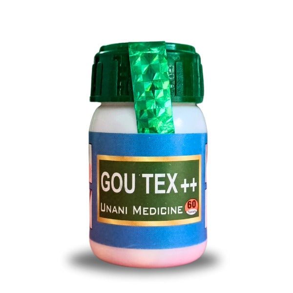 Ayurvedic Pain Reliever Gou Tex++ Tablets 60's - Bestsata wholesale medicine supplier offering Medicine