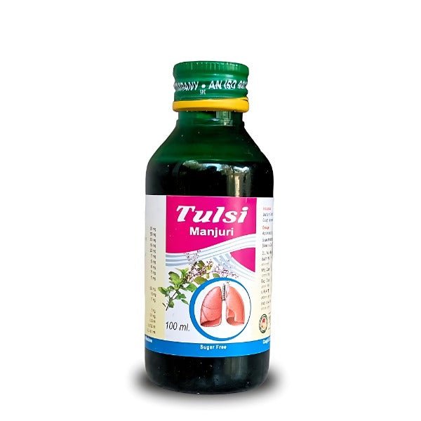Ayurvedic Sugar Free Tulsi Manjuri Syrup 100ml. - Bestsata wholesale medicine supplier offering Medicine