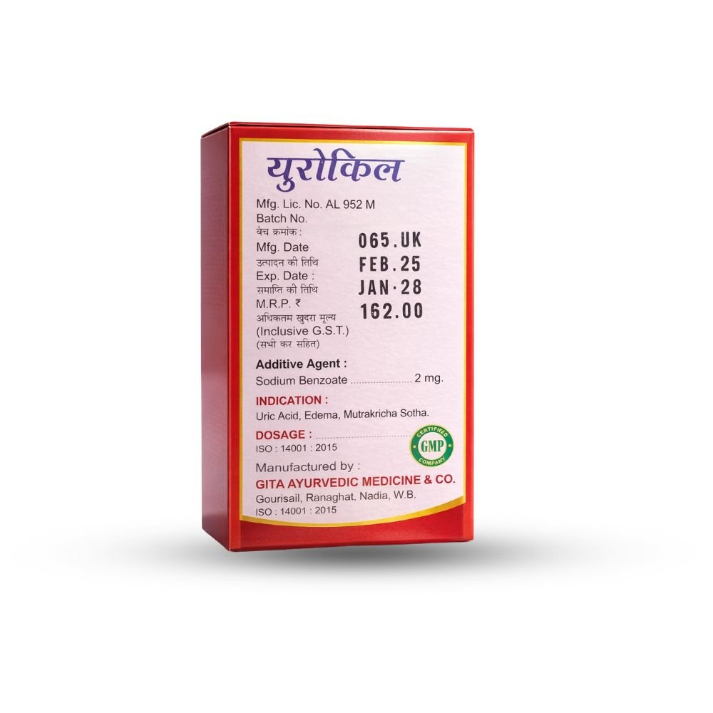 Ayurvedic Urokill Capsule for Uric Acid 30 capsule - Bestsata wholesale medicine supplier