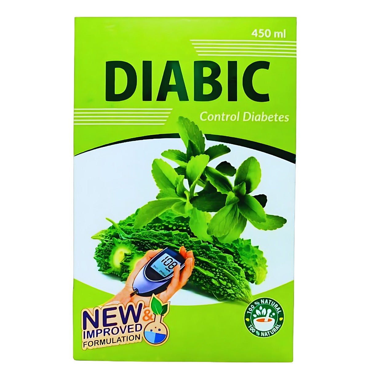 DIABIC Control Diabetes Syrup 450ml - Bestsata wholesale medicine supplier offering Medicine