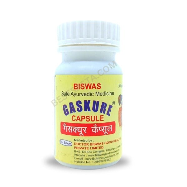 Dr. Biswas Gaskure 50 Capsule - Bestsata wholesale medicine supplier offering Medicine