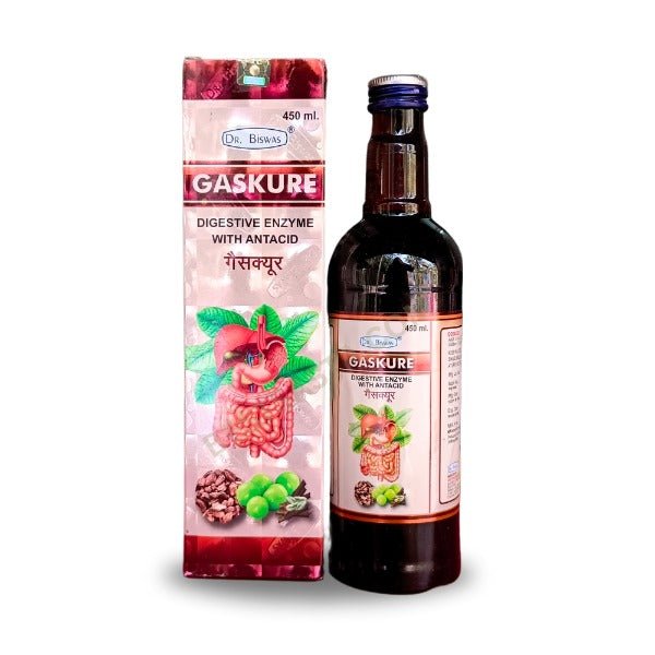 Dr. Biswas Gaskure Digestive Syrup 450ml. - Bestsata wholesale medicine supplier offering Medicine