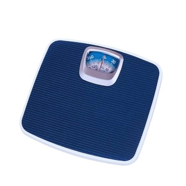 Dr Care Mechanical Weighing Scale with Anti - slip Surface Analogue Weight Machine, Weight Machine for Human Body Weight (130kg), Blue - Bestsata wholesale medicine supplier offering Medicine