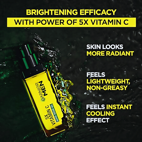 Garnier Men Turbo Bright Super Serum Gel For Men - Bestsata wholesale medicine supplier offering Medicine