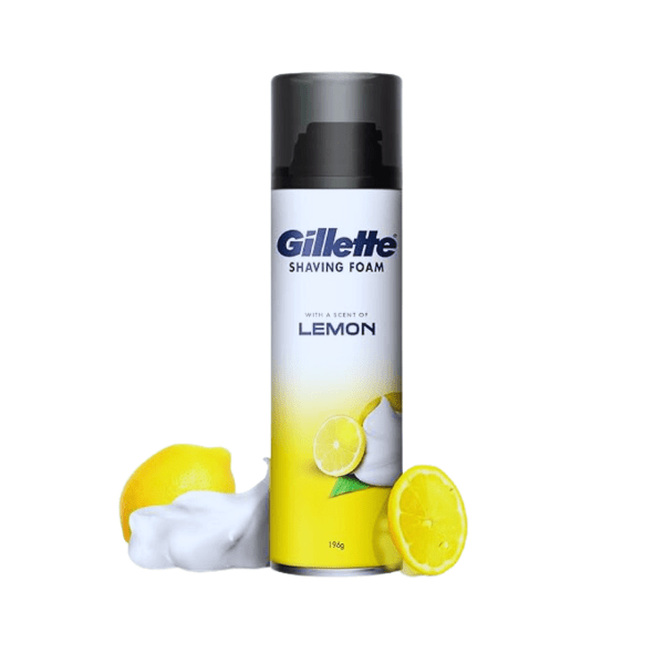 Gillette Classic Lemon Lime Pre Shave Foam - 196 g - Bestsata wholesale medicine supplier offering Medicine