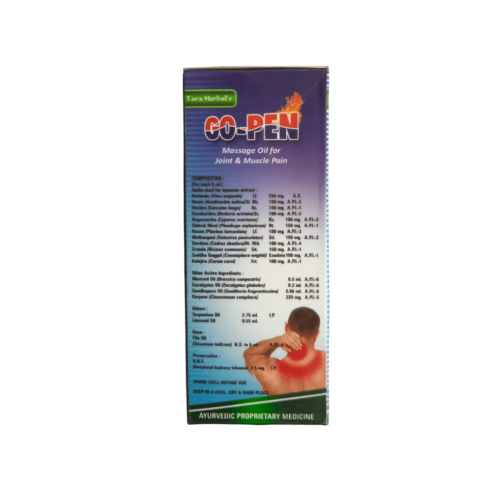 Go Pen Massage Oil For Joint Pain Relief 100ml. - Bestsata wholesale medicine supplier offering Medicine