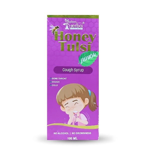 Honey Tulsi Cough Syrup Junior Best 100ML - Bestsata wholesale medicine supplier offering Medicine