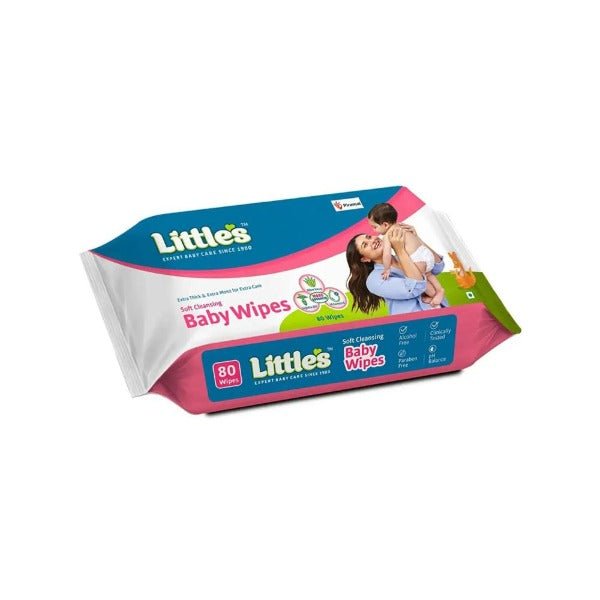 Little's Soft Cleansing Baby Wipes, 80 Count - Bestsata wholesale medicine supplier offering Medicine