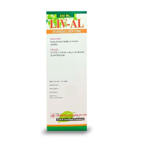 LIV - AL Tonic For Liver 450Ml. - Bestsata wholesale medicine supplier offering Medicine