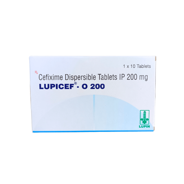 LUPICEF O 200MG TABLET 10's - Bestsata wholesale medicine supplier offering Medicine