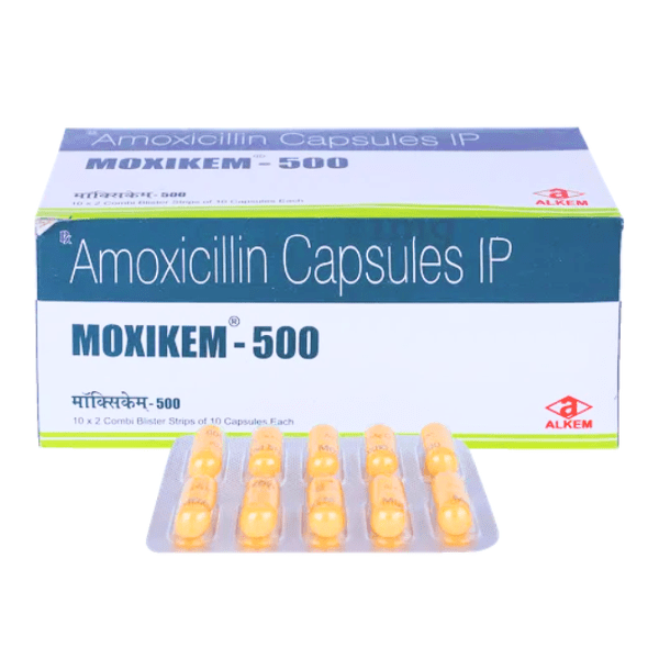 Moxikem 500mg Capsule 10'S - Bestsata wholesale medicine supplier offering Medicine
