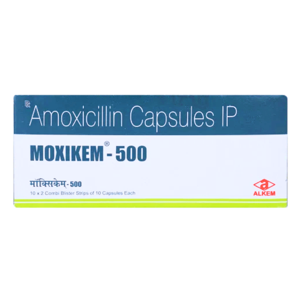 Moxikem 500mg Capsule 10'S - Bestsata wholesale medicine supplier offering Medicine