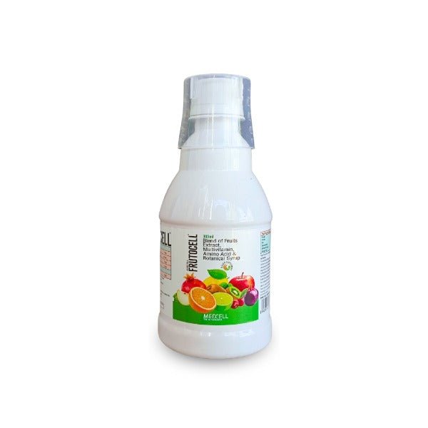 Multivitamin Medcell Frutocell Syrup 300ml - Bestsata wholesale medicine supplier offering Medicine