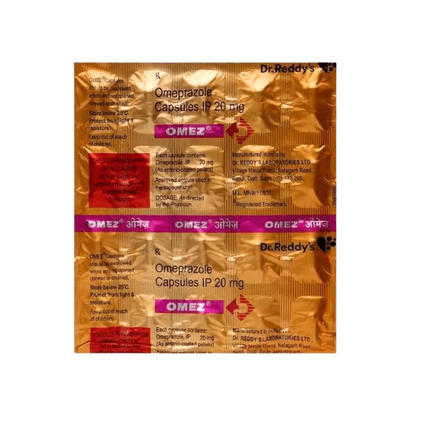 Omez Capsule 20's - Bestsata wholesale medicine supplier offering Medicine
