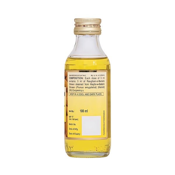 Roghan - E - Badam Shirin Oil 100 ml - Bestsata wholesale medicine supplier offering Medicine