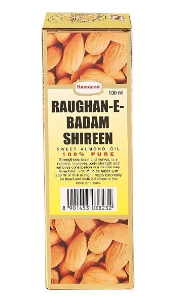 Roghan - E - Badam Shirin Oil 100 ml - Bestsata wholesale medicine supplier offering Medicine